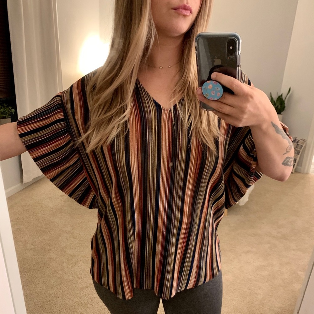 NWOT Anthropologie Vanessa Virginia cloaked blouse